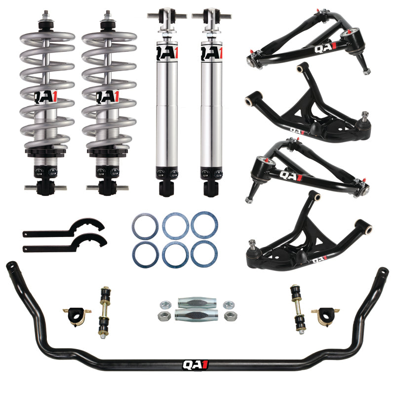 QAP Coil-Overs - Pro Coil - QA1 75-79 GM X-Body Level 2 Handling Kit 2.0 w/ Shocks