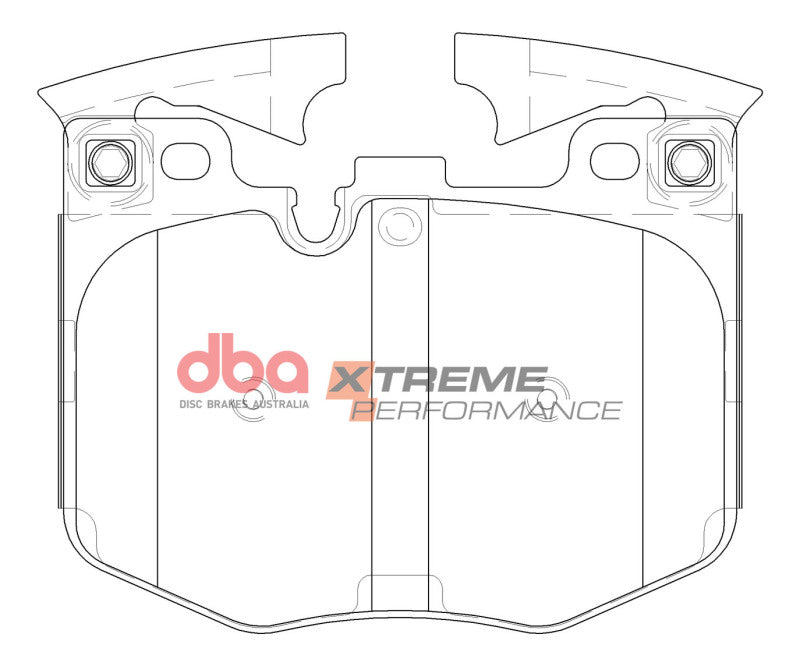 DBA XP Performance Brake Pads - DBA 19-22 BMW 330i (w/M Sport Brakes/348mm Front Rotor) Front XP Performance Brake Pads