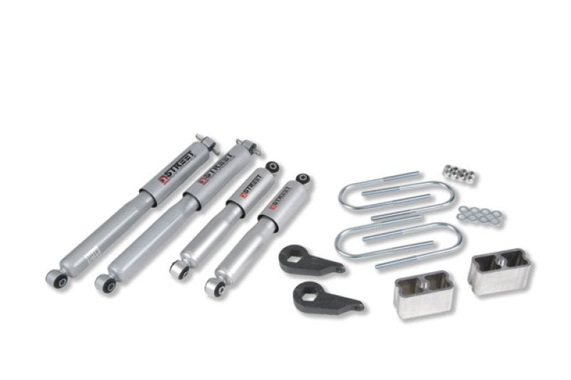BT Lower Kit w SP Shocks - Belltech LOWERING KIT WITH SP SHOCKS