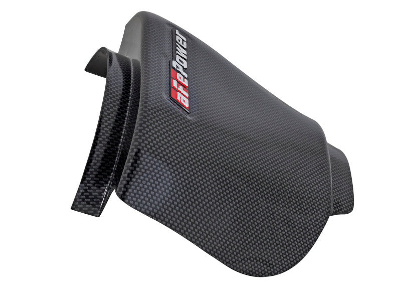 AFE Rain Shields - aFe MagnumFORCE Intake Rain Shield 15-16 Dodge Challenger SRT Hellcat 6.2L V8 (sc) - Carbon Finish