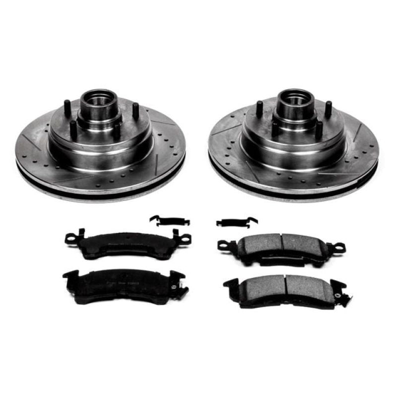 PSB Z23 Evolution Kit - Power Stop 91-96 Buick Roadmaster Front Z23 Evolution Sport Brake Kit