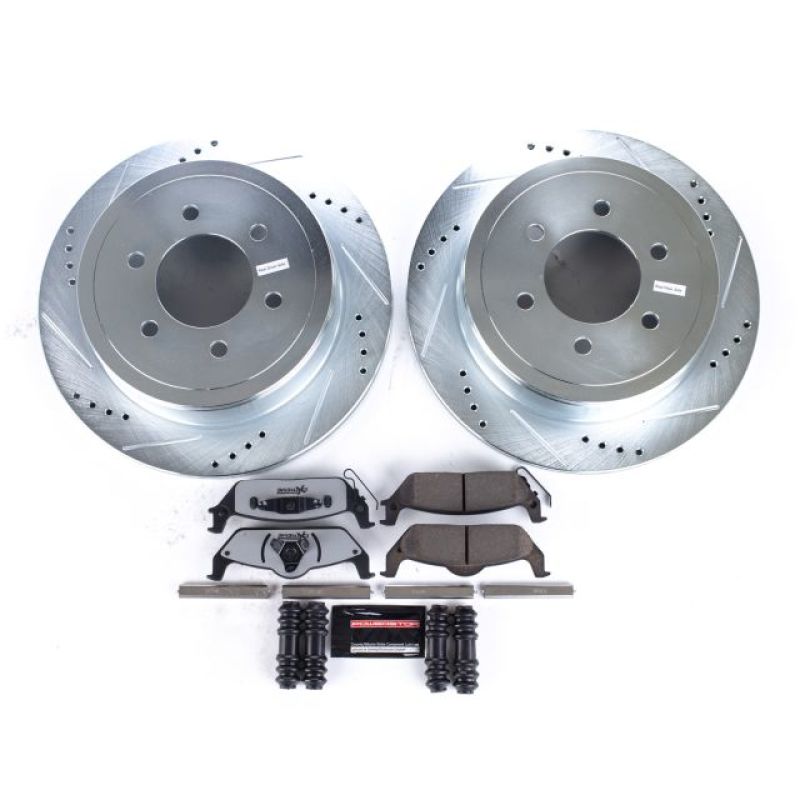PSB Z36 Truck & Tow Kit - Power Stop 04-11 Ford F-150 Rear Z36 Truck & Tow Brake Kit