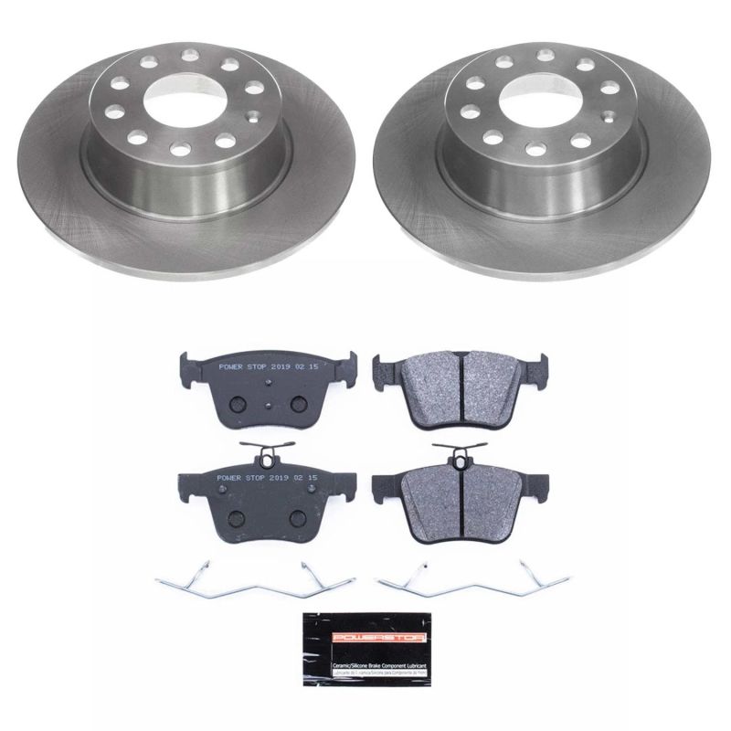 PSB Track Day SPEC Kit - Power Stop 2019 Volkswagen Jetta Rear Track Day SPEC Brake Kit