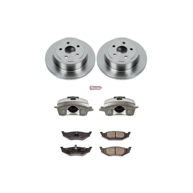 PSB Autospecialty Kit w/Cals - Power Stop 01-07 Chrysler PT Cruiser Rear Autospecialty Brake Kit w/Calipers