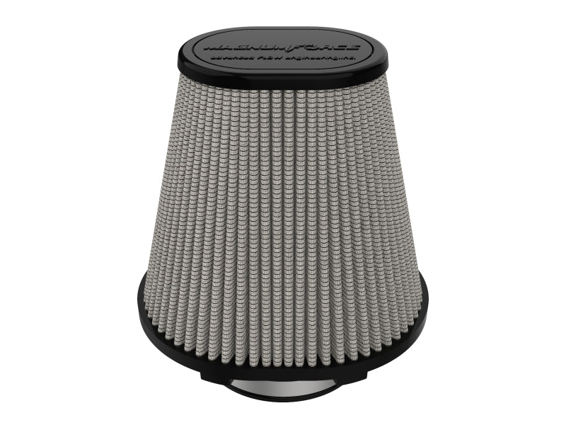 AFE Universal Pro Dry S Filter - aFe MagnumFORCE Intake Replace Air Filter w/PDS Media 4in F x 7.75x6.5in B x 4.75x3.5in T x 7in H
