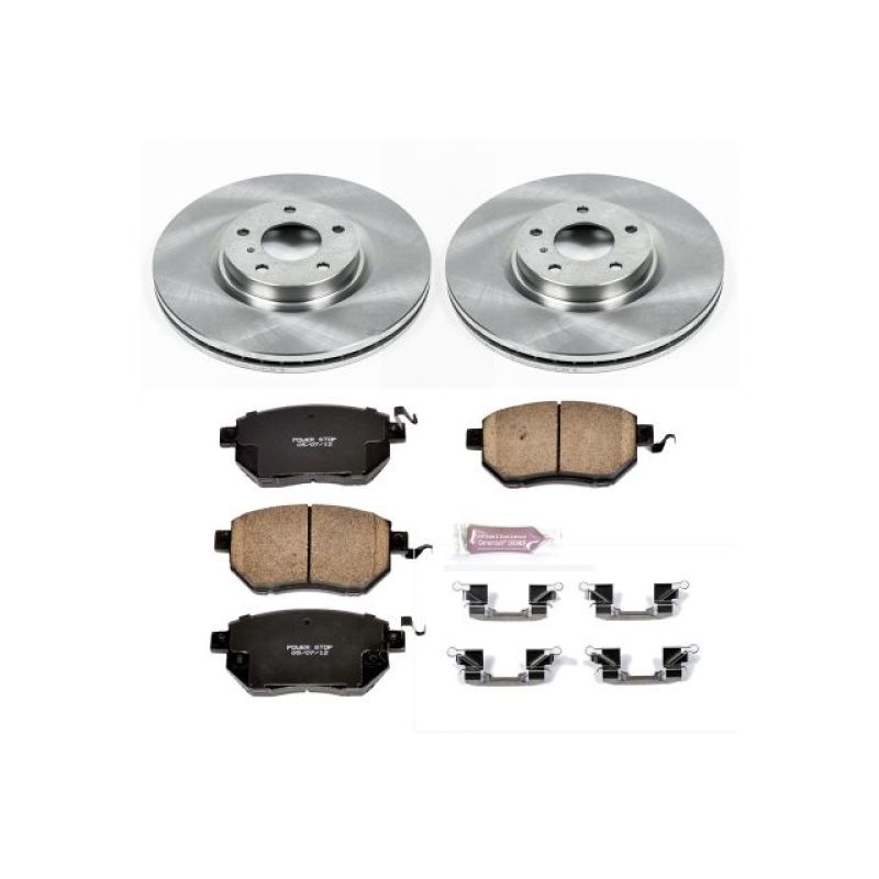 PSB Autospecialty Kit - Power Stop 07-08 Nissan Maxima Front Autospecialty Brake Kit