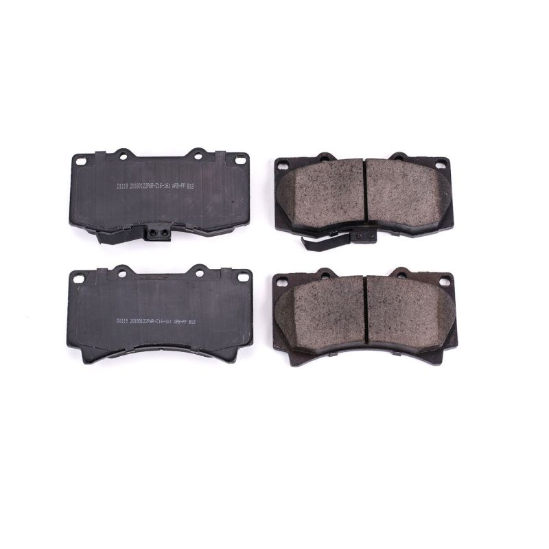 PSB Z16 Evolution Brake Pads - Power Stop 06-10 Hummer H3 Front Z16 Evolution Ceramic Brake Pads