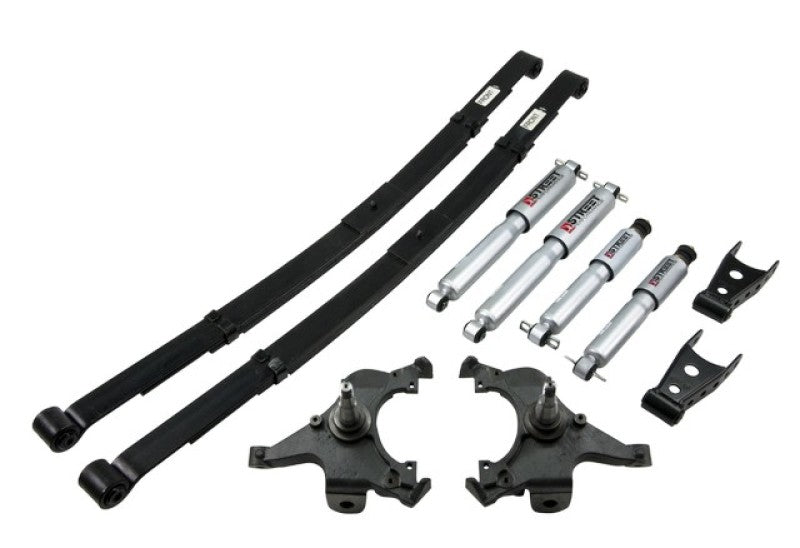 BT Lower Kit w SP Shocks - Belltech LOWERING KIT WITH SP SHOCKS