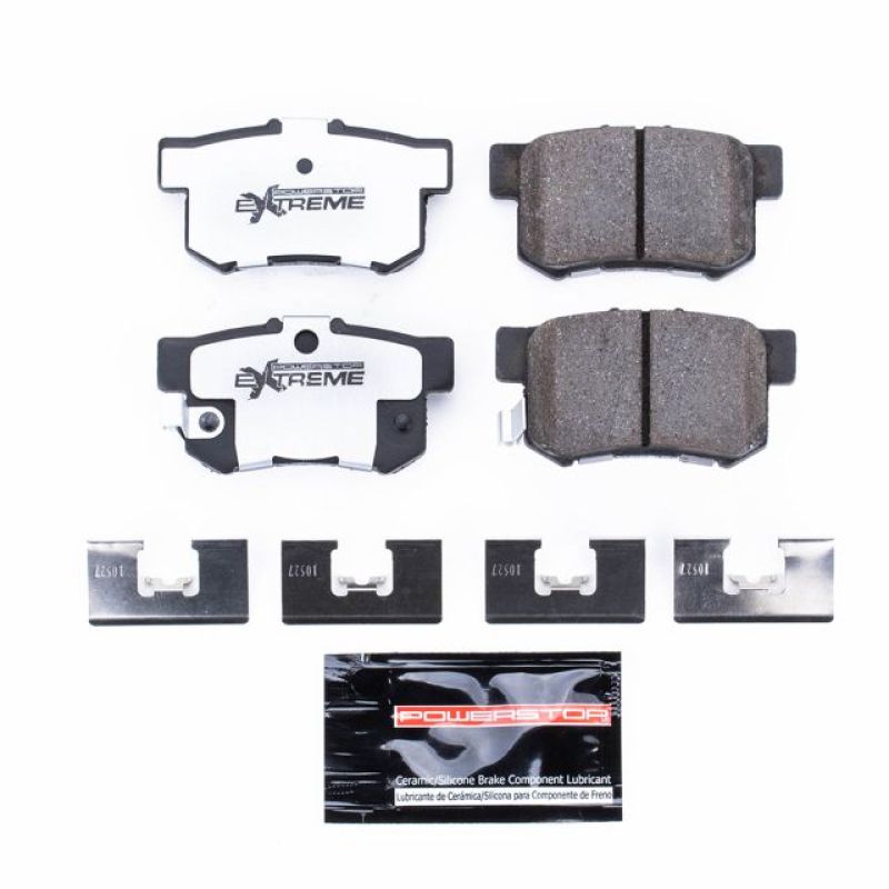 PSB Z26 Extreme Brake Pads - Power Stop 01-03 Acura CL Rear Z26 Extreme Street Brake Pads w/Hardware