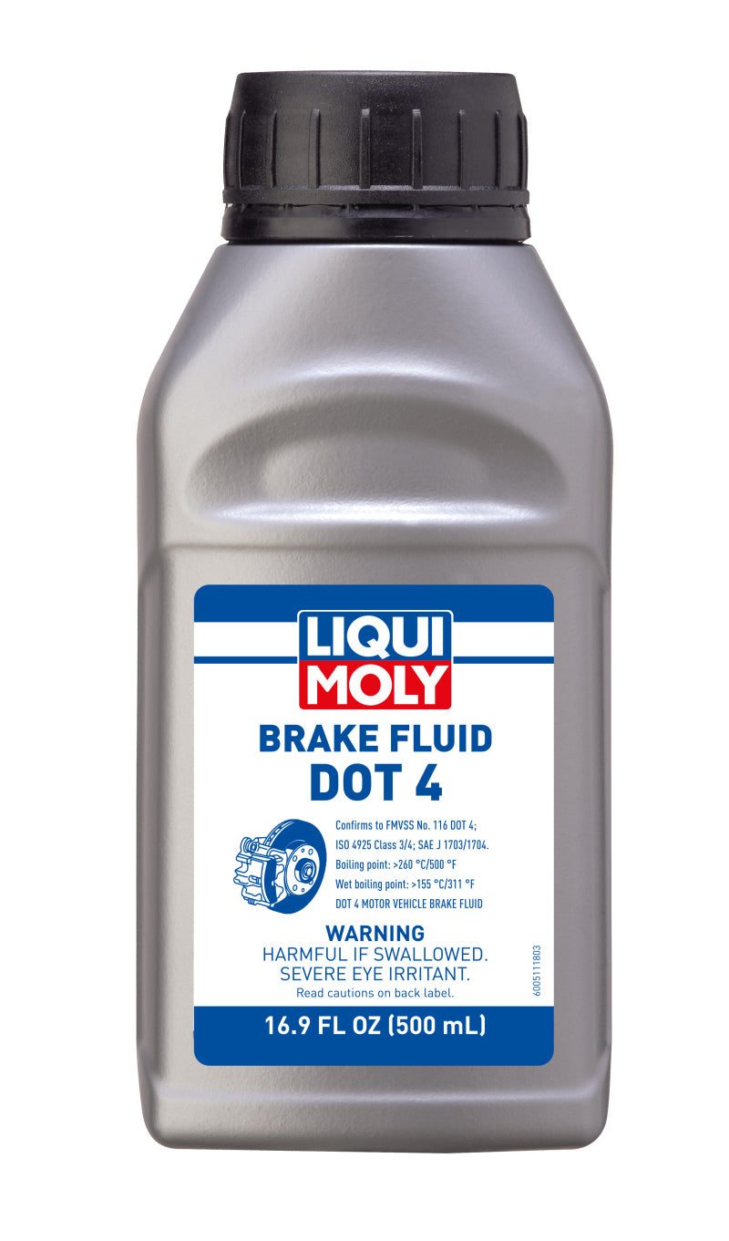 LQM Brake Fluid - LIQUI MOLY 500mL Brake Fluid DOT 4