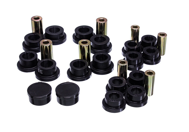 ES Cntrl Arm Bushings - Black - Energy Suspension 2016 Mazda Miata Black Front Control Arm Bushing Set