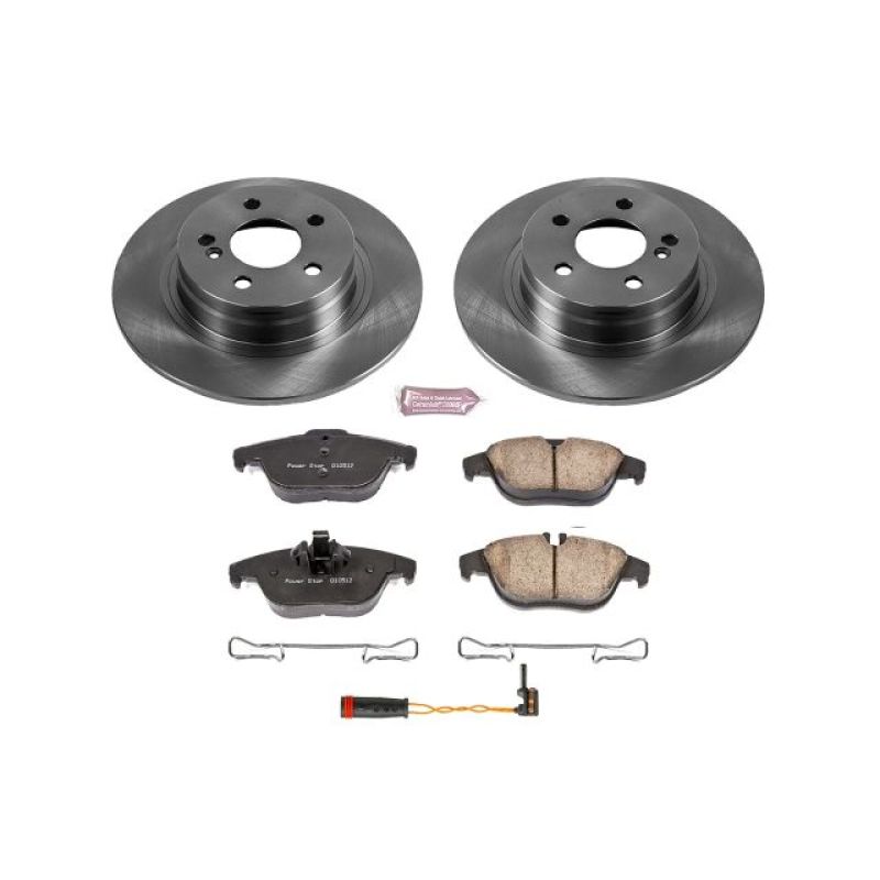 PSB Autospecialty Kit - Power Stop 12-15 Mercedes-Benz C250 Rear Autospecialty Brake Kit