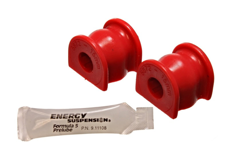 ES Sway Bar Bushings - Red - Energy Suspension 99-00/02-05 Honda Civic Si Red 15mm Rear Sway Bar Bushings