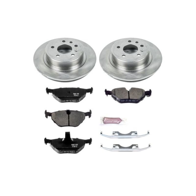 PSB Autospecialty Kit - Power Stop 99-10 Saab 9-5 Rear Autospecialty Brake Kit