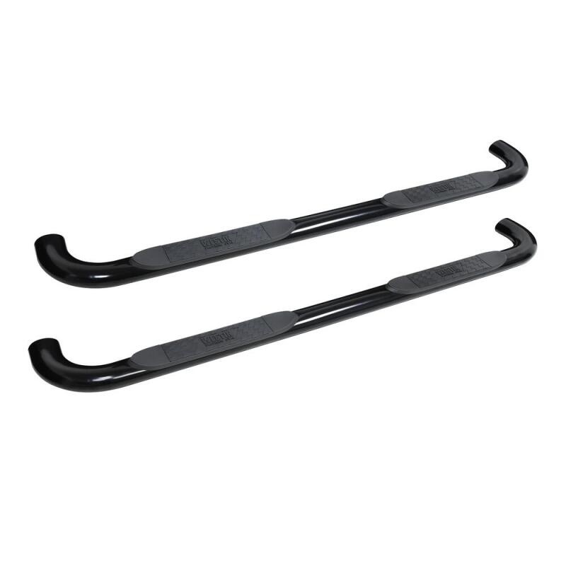 WES Nerf Bars - Platinum 4 - Westin 2019 Chevrolet Silverado/Sierra 1500 Crew Cab Platinum 4 Oval Nerf Step Bars - Black