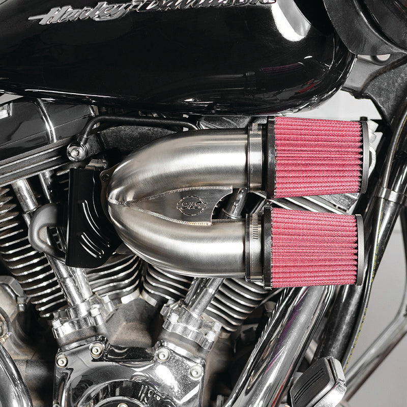 SSC Induction Kits - S&S Cycle 08-16 Touring Models Tuned Induction Kit - Stainless Steel