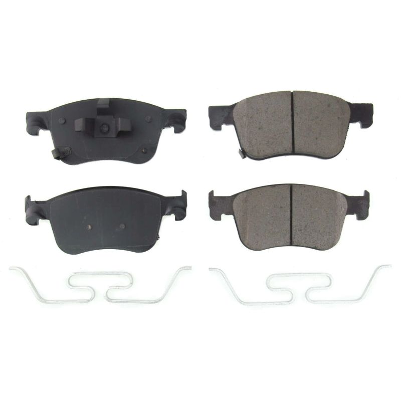PSB Z17 Evolution Brake Pads - Power Stop 18-20 Honda Accord Front Z17 Evolution Ceramic Brake Pads w/Hardware
