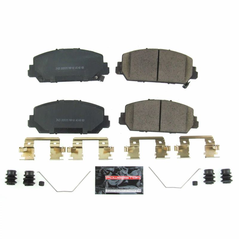 PSB Z23 Evolution Brake Pads - Power Stop 2013 Acura RDX Front Z23 Evolution Sport Brake Pads w/Hardware
