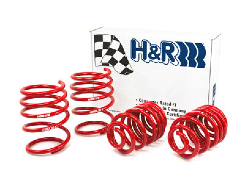 HR Race Springs - H&R 01-06 BMW 325Ci Cabrio/330Ci Cabrio E46 Race Spring (w/Sport Suspension)