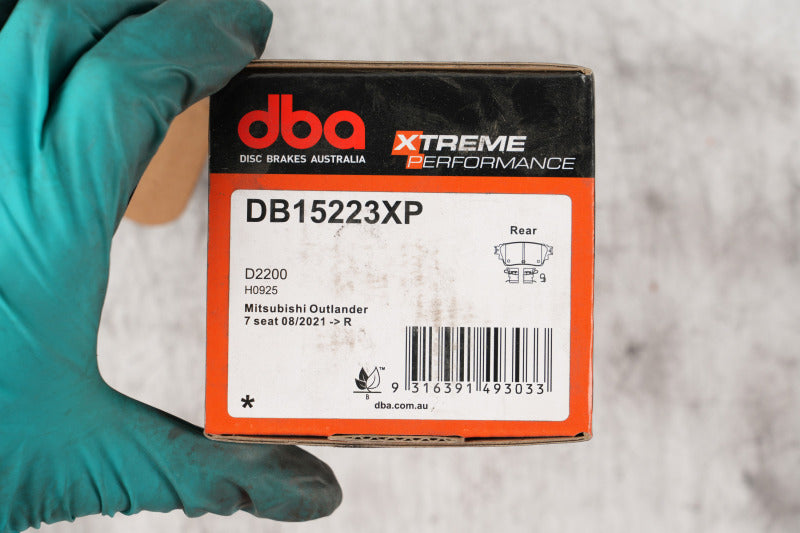 DBA XP Performance Brake Pads - DBA 19-24 Nissan Altima (w/Electronic Parking Brake) XP Performance Rear Brake Pads