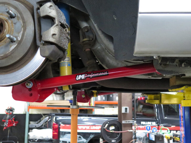 UMI Lower Control Arms - UMI Performance 82-02 GM F-Body Tubular Non-Adjustable Lower Control Arms - Red