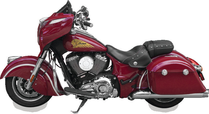 SSC Air Cleaner Kits - S&S Cycle 14-16 Indian Touring Models Nostalgic Chrome Billet Cover For S&S Air Cleaners