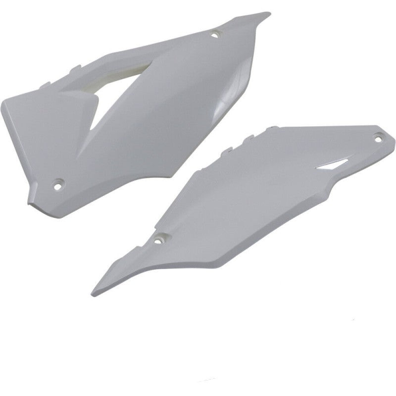 CYC Side Panels - Cycra 21-23 Kawasaki KX250F Side Number Panels - White