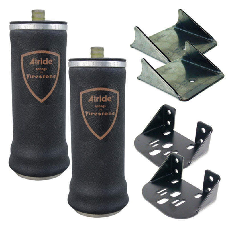 RID Air Over Leaf Kits - Ridetech AIRoverLeaf 2000lb Sideframe Weld-on Kit