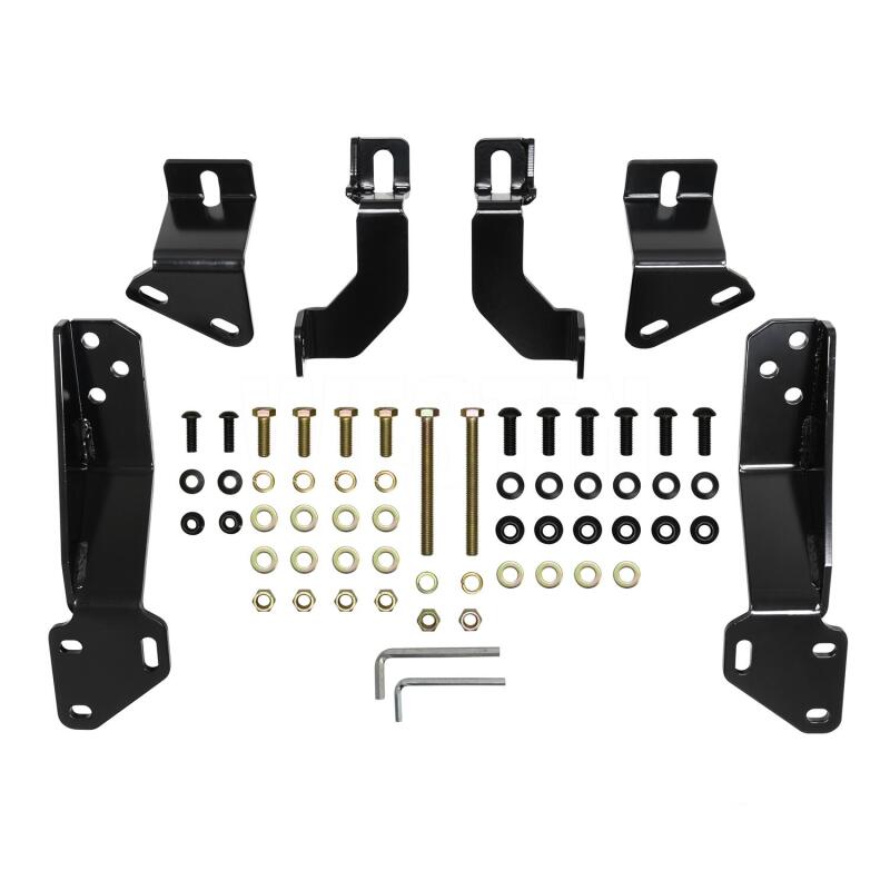 WES HDX Grille Guards - Westin 20-22 Chevrolet Silverado 2500/3500 HDX Modular Grille Guard - Black