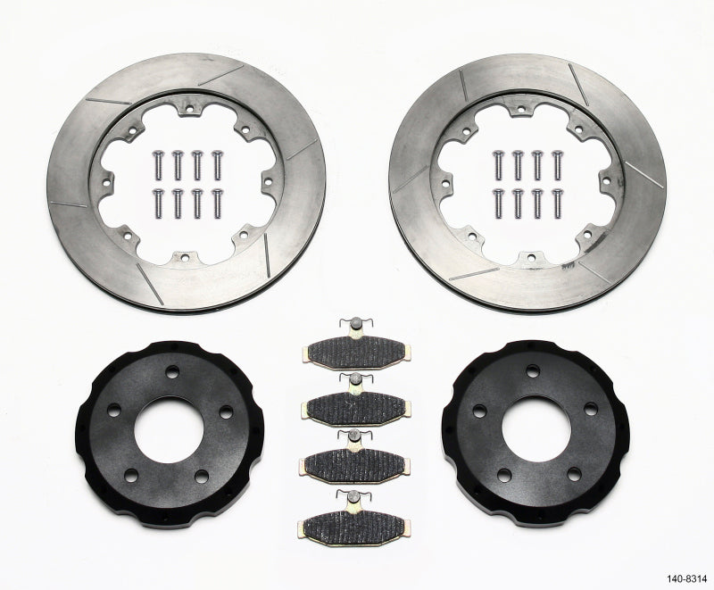 WIL Rotor Kit - Wilwood Pro-Matrix Rear Kit 88-96 Corvette C4