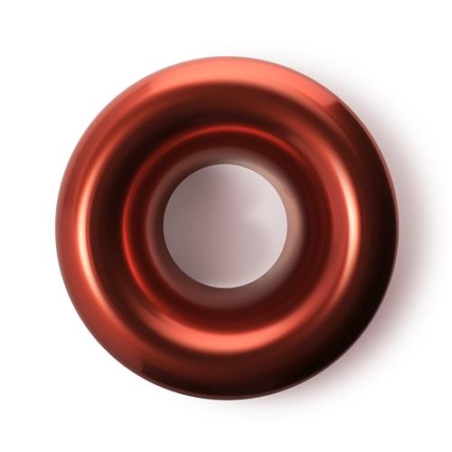 BX Velocity Stacks - BLOX Racing 4.0in Velocity Stack Aluminum Anodized Red 6in OD
