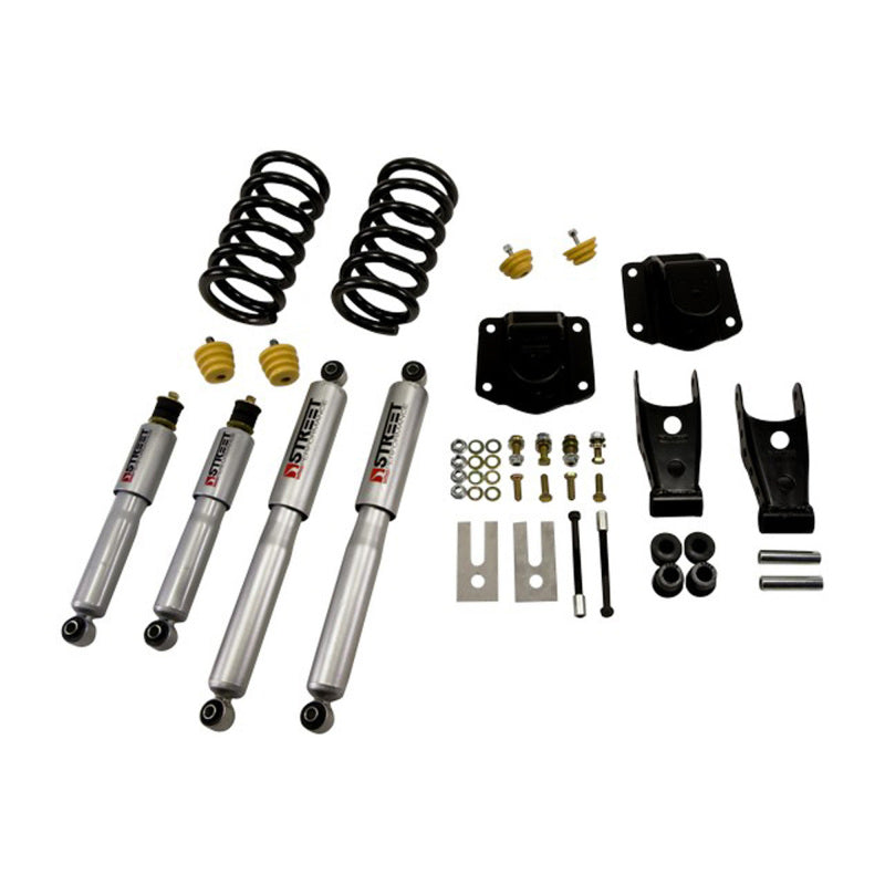 BT Lower Kit w SP Shocks - Belltech LOWERING KIT WITH SP SHOCKS