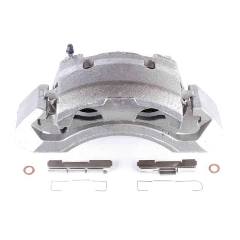 PSB Autospecialty Caliper - Power Stop 00-02 Dodge Ram 2500 Front Left Autospecialty Caliper w/Bracket
