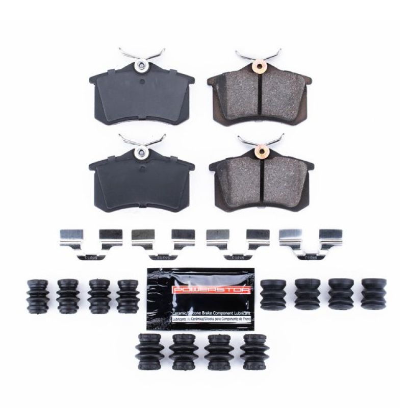 PSB Z23 Evolution Brake Pads - Power Stop 03-04 Audi A4 Rear Z23 Evolution Sport Brake Pads w/Hardware