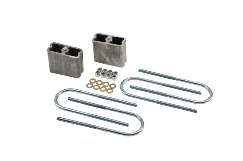 BT Lowering Block Kit - Belltech LOWERING BLOCK KIT 4inch EXTRUDED BLOCKS