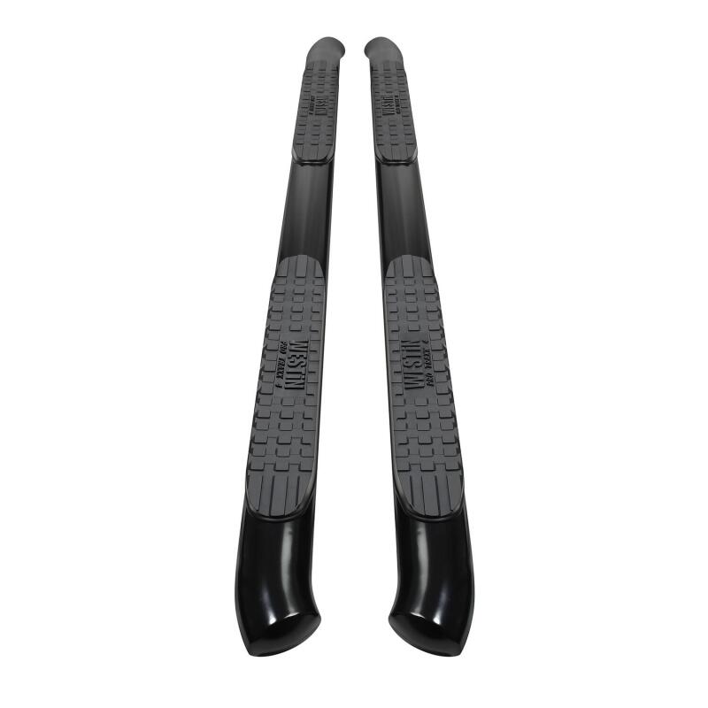 WES Nerf Bars - PRO TRAXX 4 - Westin 2022 Toyota Tundra Double Cab PRO TRAXX 4 Oval Nerf Step Bars - Black