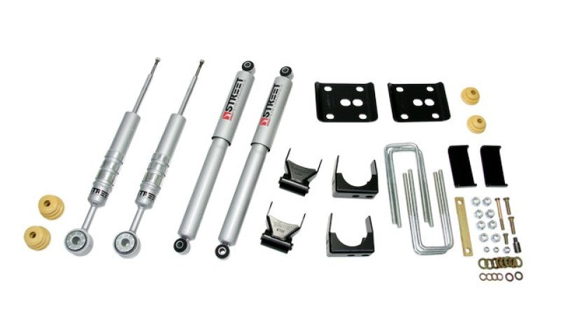BT Lower Kit w SP Shocks - Belltech LOWERING KIT WITH SP SHOCKS