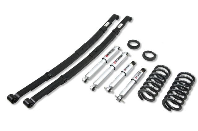 BT Lower Kit w SP Shocks - Belltech LOWERING KIT WITH SP SHOCKS