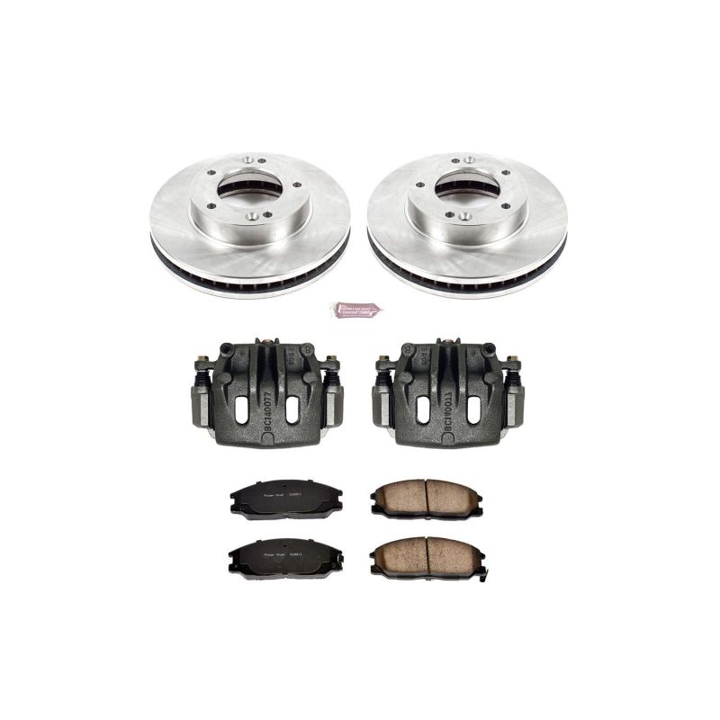 PSB Autospecialty Caliper - Power Stop 03-06 Kia Sorento Front Autospecialty Kit w/Cals