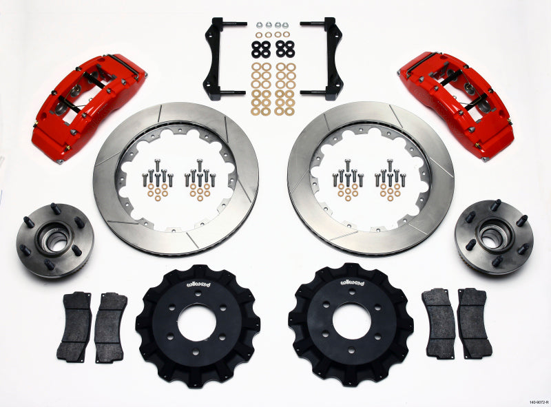 WIL TC6R Brake Kit - Wilwood TC6R Front Kit 16.00in Red 2004-2008 Ford F150