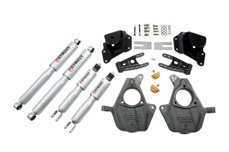 BT Lower Kit w SP Shocks - Belltech LOWERING KIT WITH SP SHOCKS