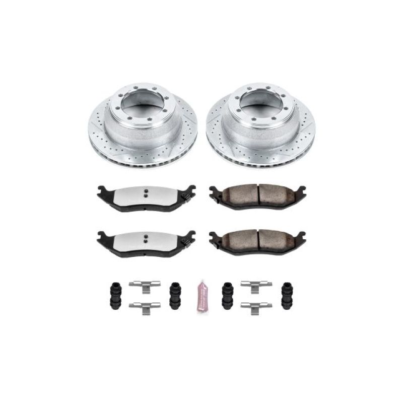 PSB Z36 Truck & Tow Kit - Power Stop 2003 Dodge Durango Rear Z36 Truck & Tow Brake Kit