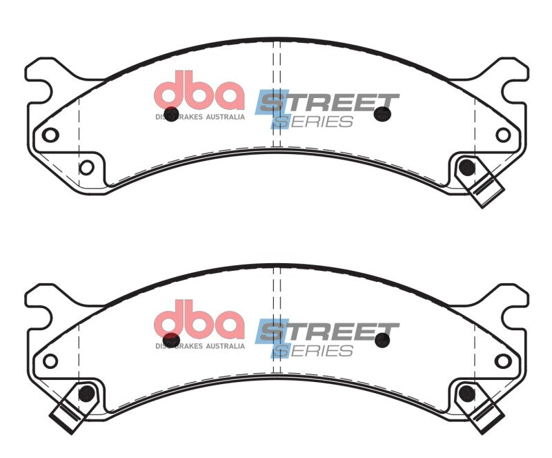 DBA Street Series Brake Pads - DBA 01-07 Chevrolet Silverado 1500 HD Sedan Street Series Front Brake Pads