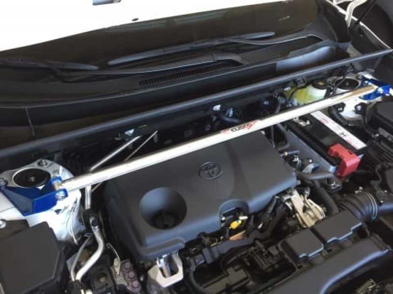 CUS OS Front Strut Bars - Cusco Front Strut Tower Brace Type-OS 19+ Toyota Rav4