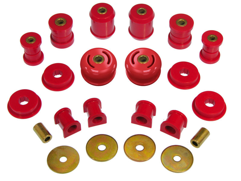 PRO Total Kits - Red - Prothane Mitsubishi Evo 8 Total Kit - Red