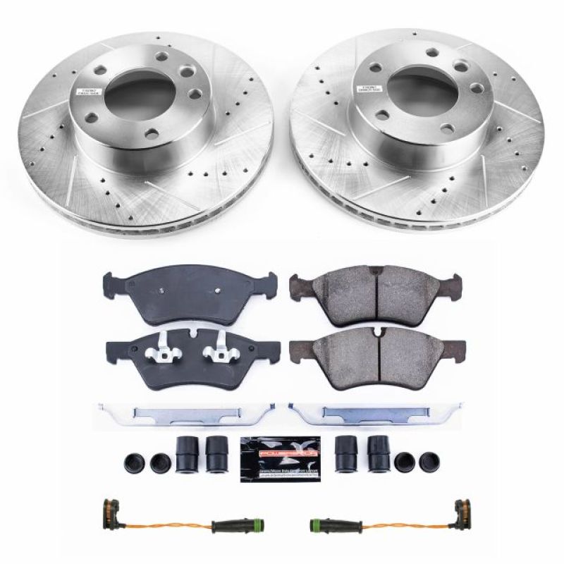 PSB Z23 Evolution Kit - Power Stop 05-10 Mercedes-Benz G55 AMG Front Z23 Evolution Sport Brake Kit