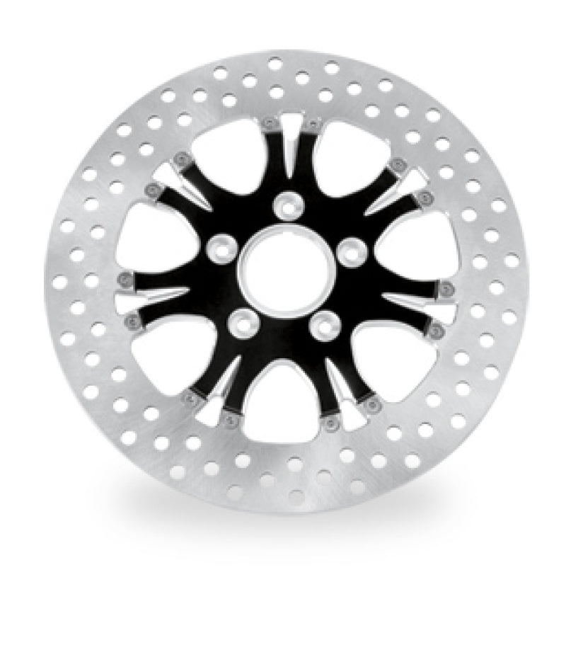 PFM Brake Rotors - Performance Machine Disc/Carr 11.8 Heathen Front Left - Contrast Cut Platinum