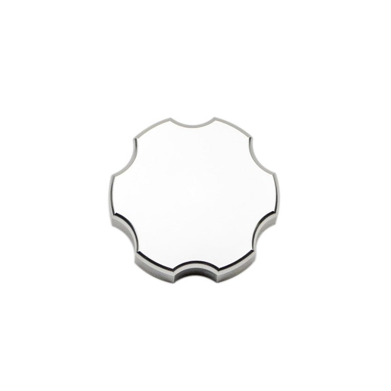 WCF Master Cylinder Cover - Wehrli 99-24 GM 1500/2500/3500 Billet Aluminum Brake Master Cylinder Cap - Clear Anodized