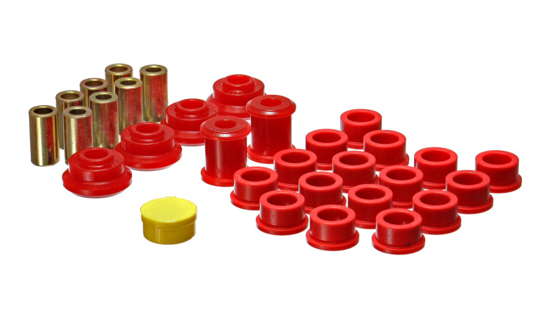 ES Cntrl Arm Bushings - Red - Energy Suspension Rear Control Arm Bushing - Red