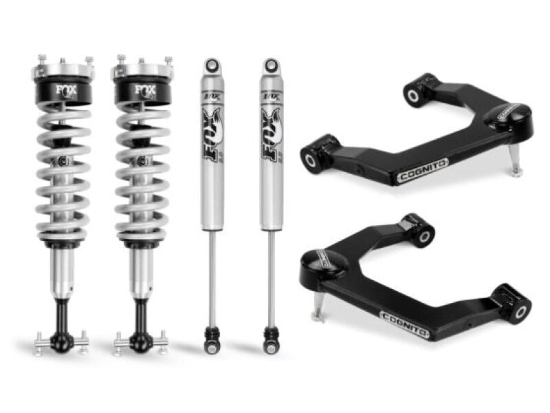 COG Leveling Kit - Performance - Cognito 19-24 Chevy Silv/Sierra 1500 2WD/4WD 3in Perf Ball Joint Leveling Kit w/ Fox PS 2.0 IFP